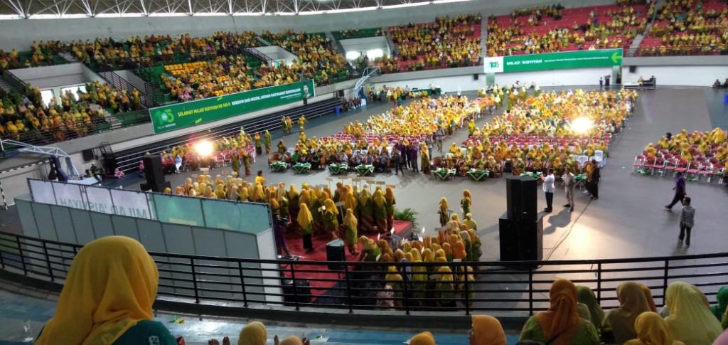 Suasana Resepsi MILAD 105 Aisyiyah se Daerah Istimewa Yogyakarta di GOR Among Rogo Yogyakarta
