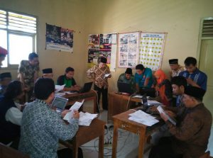 Proses Perhitungan Hasil Pemilihan Formatur Muhammadiyah Gunungkidul