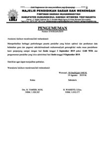 Pengumuman Seleksi GTTP ANGKT 8 2019 diundur waktunya