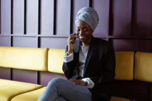 people woman smartphone hotel