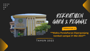 DIPERPANJANG Hider Rekrutmen Angkatan 13
