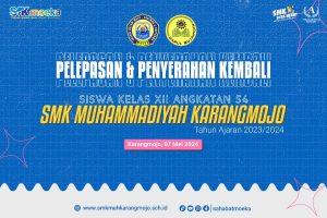 Pengumuman Kelulusan SMK Muhammadiyah Karangmojo Tahun 2023/2024