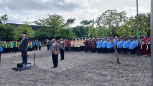 Ketua PDM Gunungkidul, H. Sadmonodadi, M.A., menyampaikan amanat penting yang menggugah semangat warga persyarikatan untuk terus berkontribusi nyata bagi bangsa.