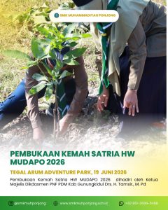Semangat Membara! Qobilah SMK Muhammadiyah Ponjong Resmi Buka Perkemahan “Kemah Satria HW 2026”