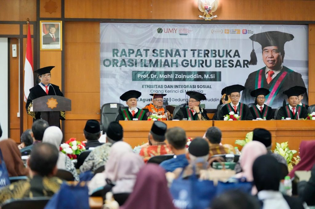 Tahniah untuk Prof Mahli Zainuddin, Haedar Tekankan Tanggung Jawab Guru Besar Membangun Peradaban