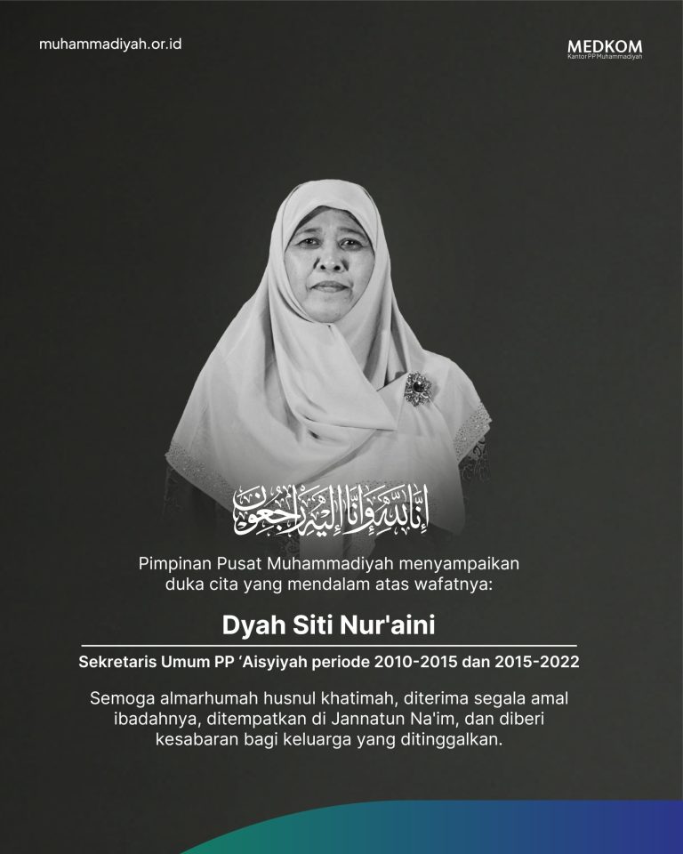 Dyah Siti Nur’aini Berpulang, Tinggalkan Jejak Khidmat di ‘Aisyiyah
