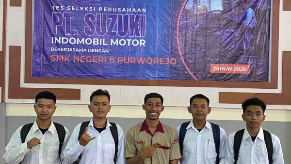 Perkuat Daya Saing AUM Pendidikan, SMK Muhammadiyah 1 Playen Jajaki Kerjasama Rekrutmen dengan PT Suzuki Indomobil