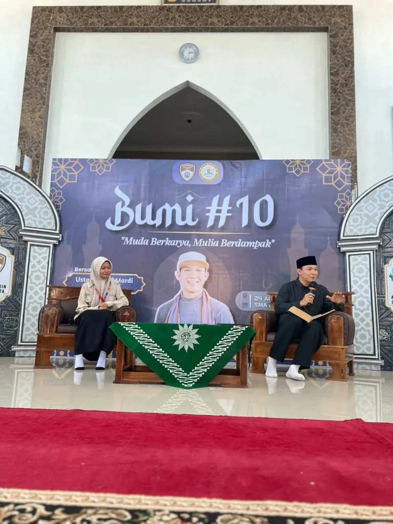 PR IPM SMA Muhammadiyah Al Mujahidin Gelar Pengajian Bumi #10 Peringati Maulid Nabi Muhammad SAW.