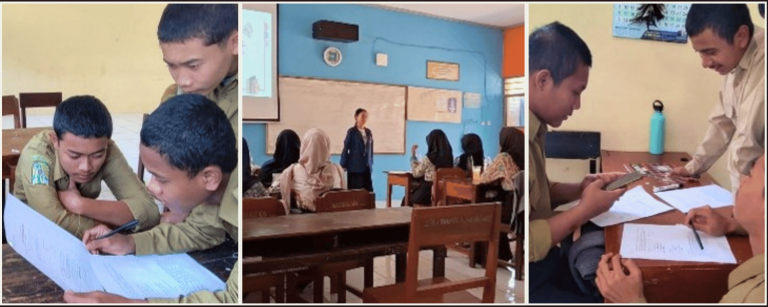 Mahasiswa UNY Hidupkan Pembelajaran dan Dukung SDGs 4 melalui Kreativitas Siswa dalam Poster Announcement di SMK Muhammadiyah 2 Playen