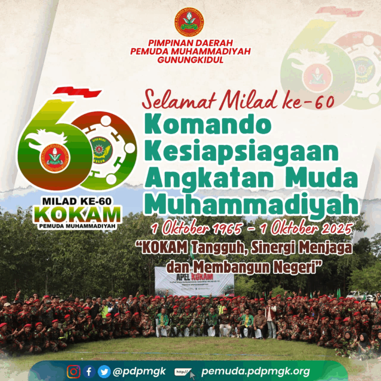 Enam Dekade di Garis Depan: Refleksi Milad ke-60 KOKAM, Garda Tangguh Pembangun Negeri