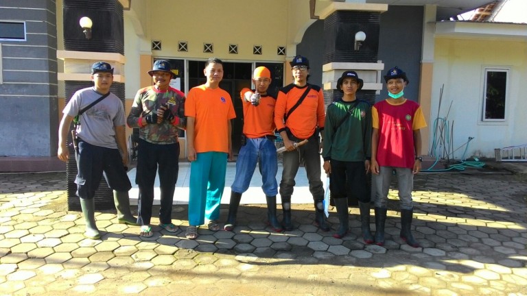PKU Muhammadiyah Wonosari Evakuasi Bencana di Dusun Kemorosari II