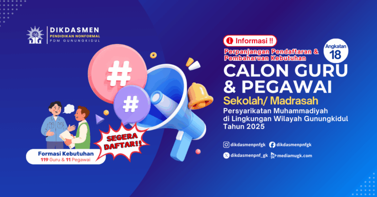 Waktu Pendaftaran Rekrutmen PTK Angkatan 18 diperpanjang