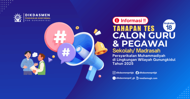 Tahapan Tes Calon Guru dan Pegawai Angkatan 18 Tahun 2025